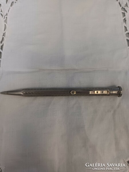 Old beautiful handcrafted silver pencil for sale!