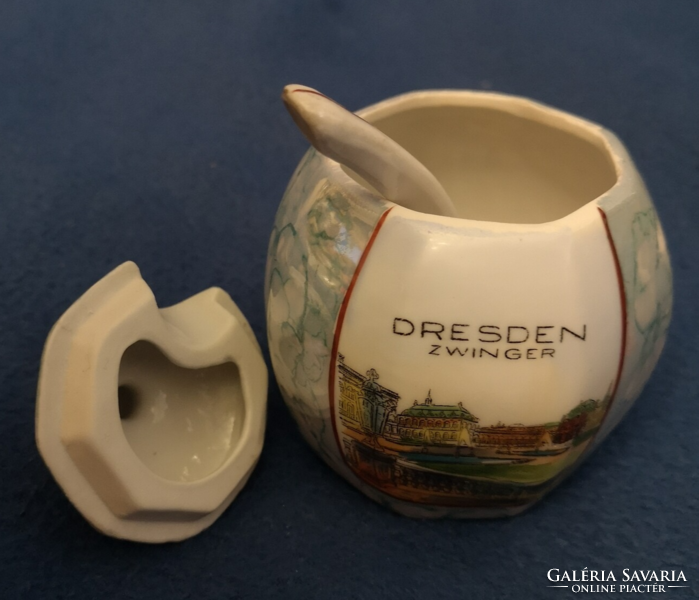 Franz fritz porcelain sugar bowl - ffn grossbreitenbach