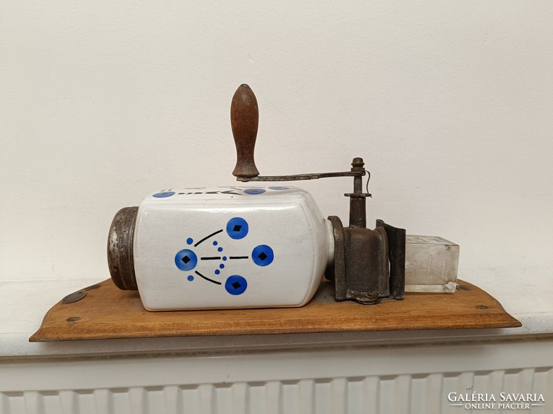 Antique porcelain wall coffee grinder coffee grinder 726 8468