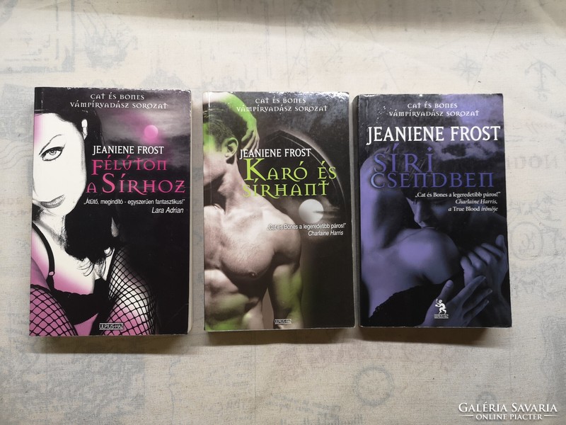 Jeaniene frost - vampire hunter trilogy (cat and bones 1-3)