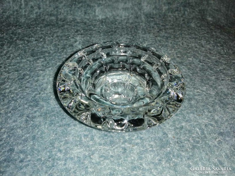 Üveg gyertyatartó átm. 9,5 cm (A12)