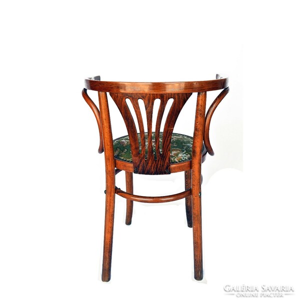 Upholstered thonet-style chair