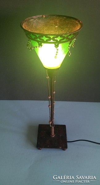 Moroccan table lamp is negotiable