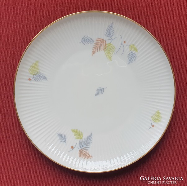 Thomas r German porcelain plate small plate cake plate with leaf pattern