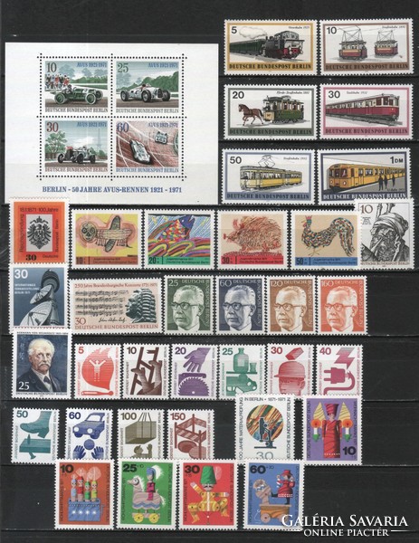 Postman berlin 1081 mi 379-417 1971 full year €39.00