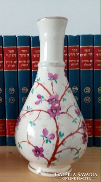 Rare peasant decorated fischer j. Budapest vase