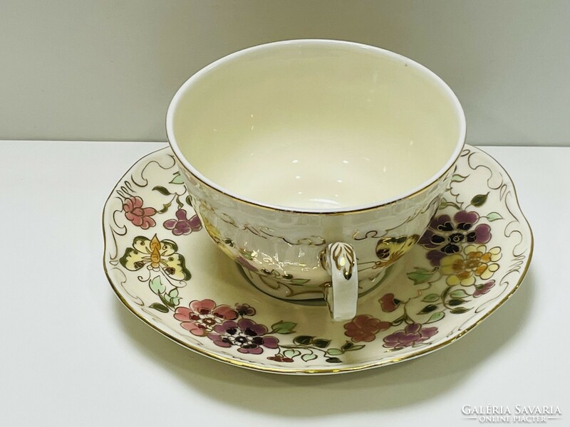 Zsolnay butterfly teacups