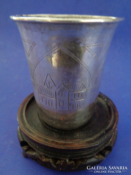 Czar's silver baptismal cup