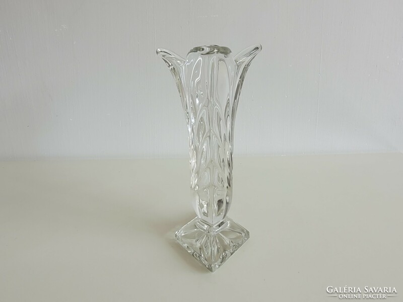 Régi art deco üveg váza
