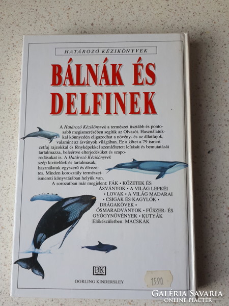 Bálnák és delfinek, Mark Carwardine , Határozó kézikönyvek