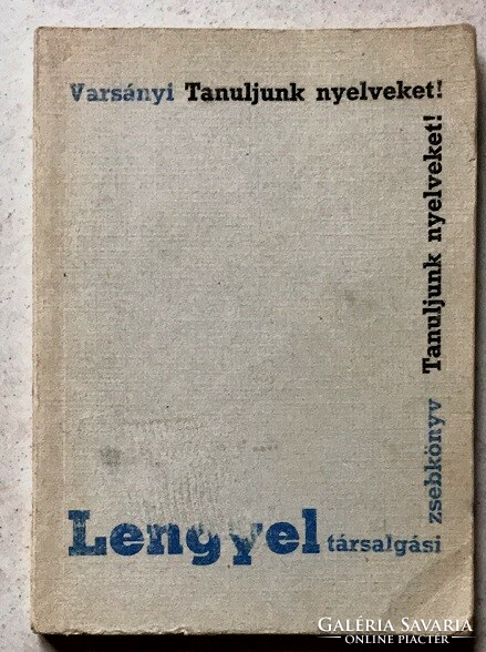István Varsányi: Polish conversational pocket book - let's learn languages!