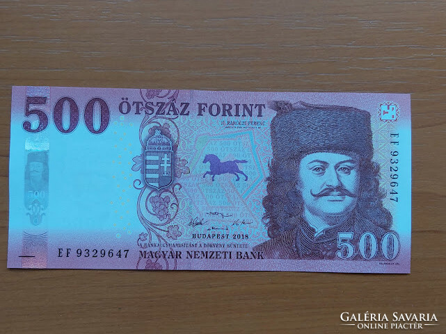 500 FORINT 2018 EF BETŰJEL