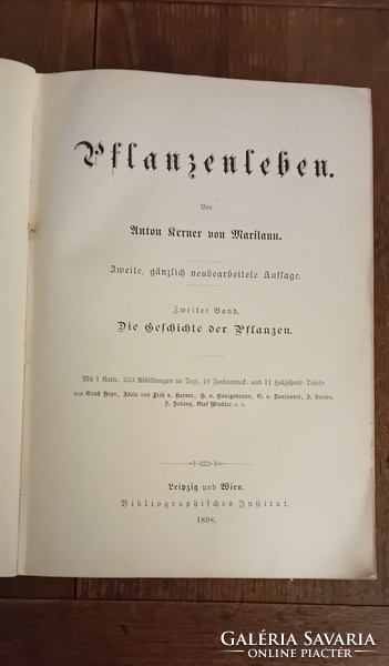 Pflanzenleben 1898