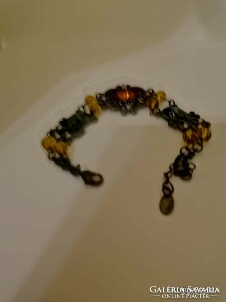 Antique beautiful crystal bracelet