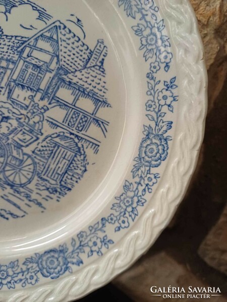 Antik Brighton angol fajansz tányér 2 db