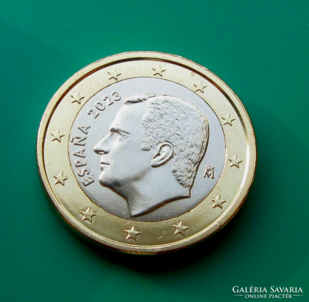 Spain – 1 euro - 1 € - 2023 – vi. King Philip of Spain