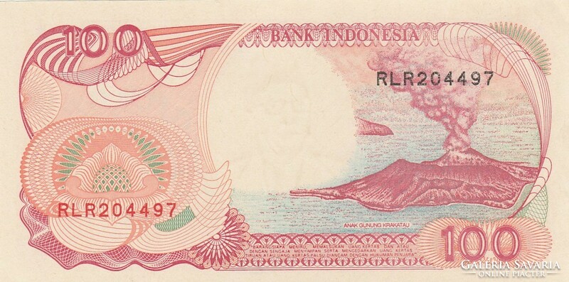 Indonézia 100 rúpia, 1992, bankjegy