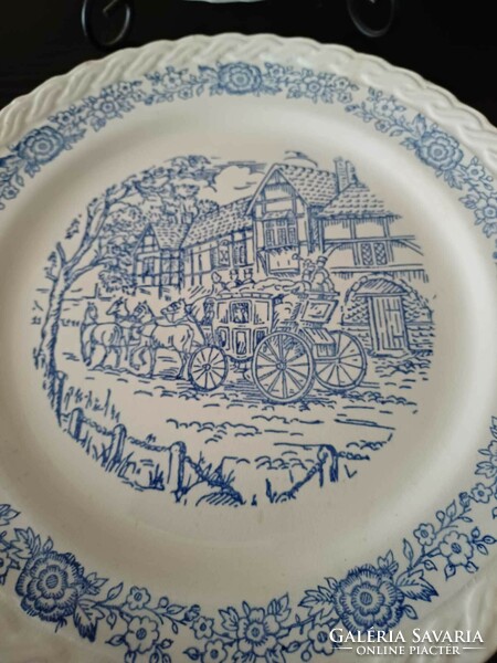 Antik Brighton angol fajansz tányér 2 db