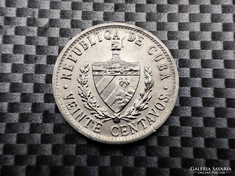 Cuba 20 centavos, 1972