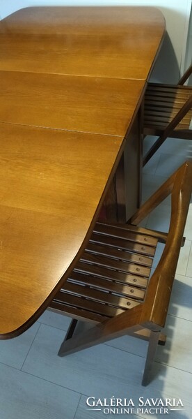 Folding dining table with 4 chairs sale!!