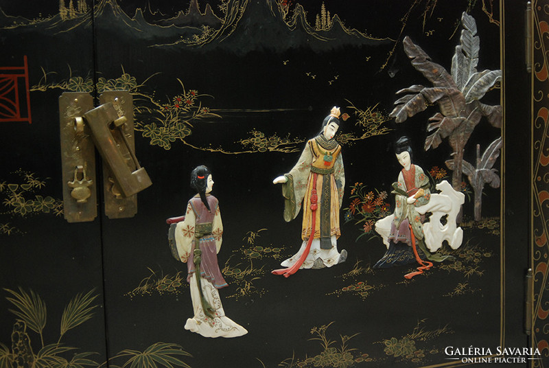 Japán szekrény, japán art deco