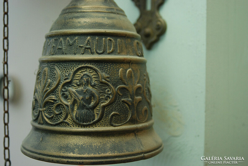 Antique yellow copper bell