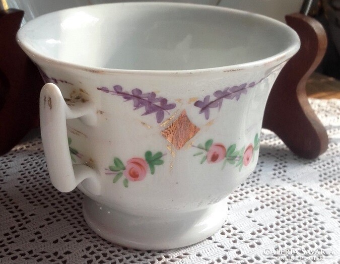 Antique cup and Wiener Bieder saucer - art&decoration
