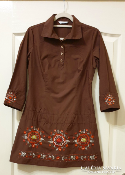 Promod embroidered special tunic size s-m