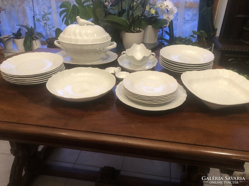 Beautiful !!!Herend white tableware for sale!!