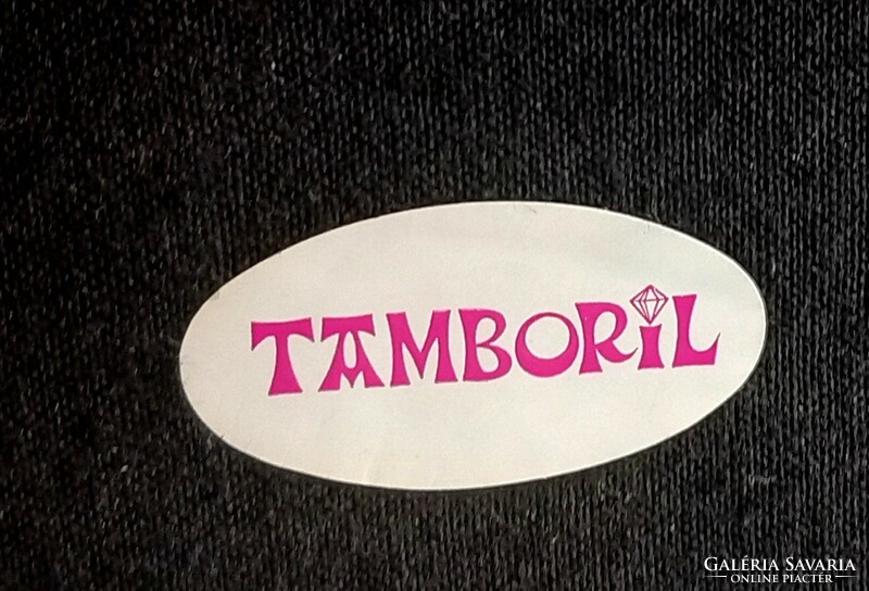 Tamboril design kézi készítésű doboz üveg cica ALKUDHATÓ