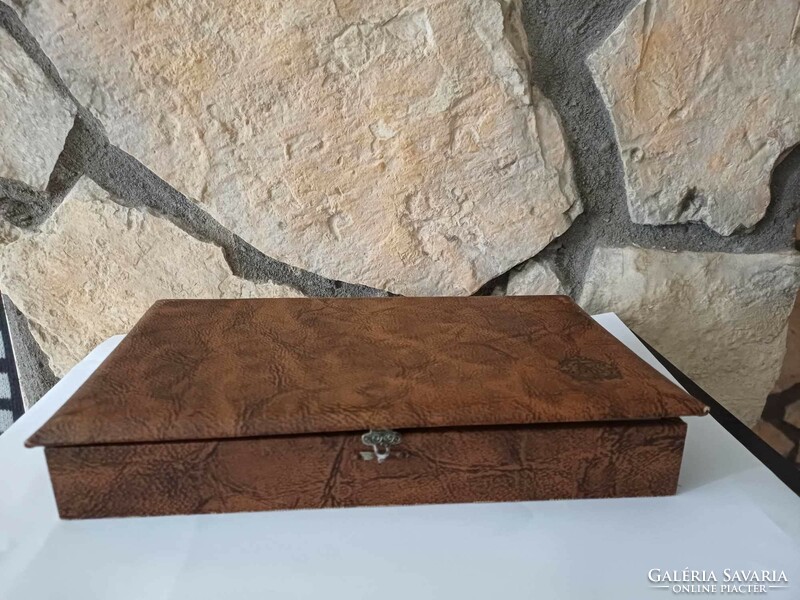 Old wooden Jonas Alströmel cigar box