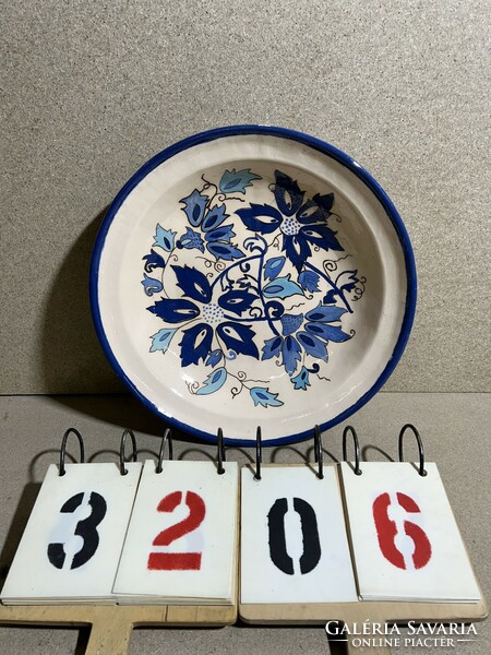 Hand painted ceramic centerpiece serving bowl fruit bowl 23 cm