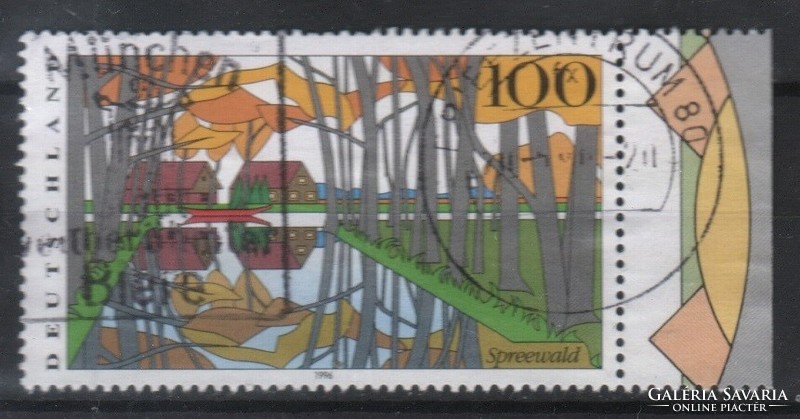 Ívszéles Német 0911 Mi 1851         1,00 Euro