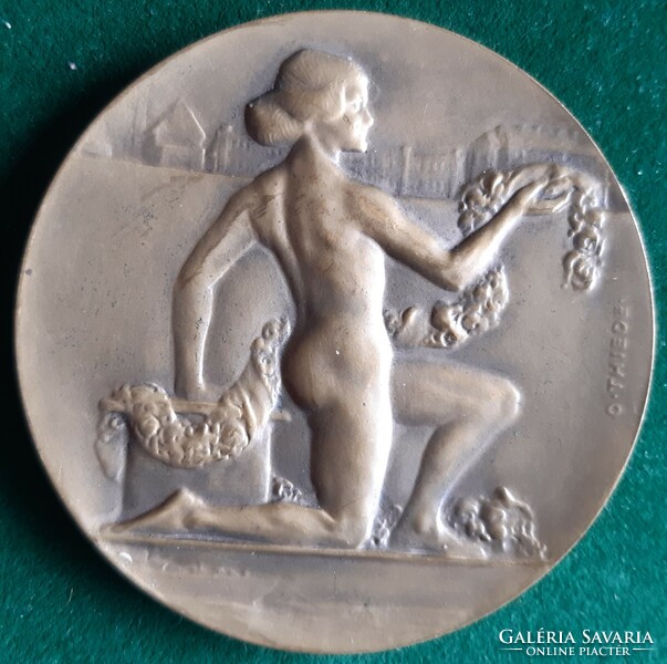 O. Thiede: a. Bergmann 1912, Art Nouveau medal