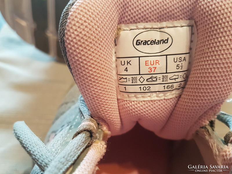 Graceland gray women's sports shoes size 37