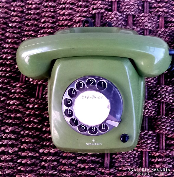 Vintage Simens telefon , újszerű ALKUDHATÓ Art deco design