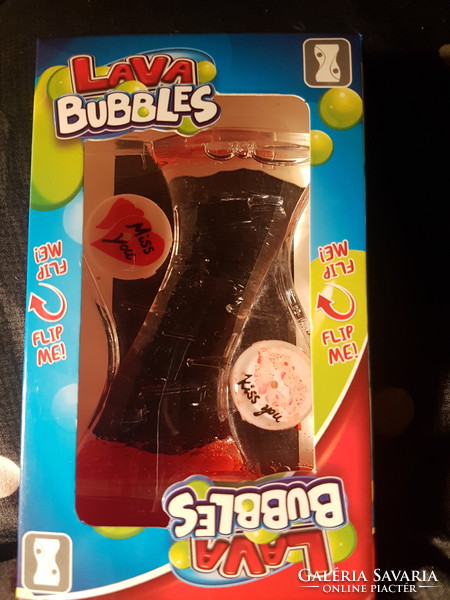Lava Bubbles spinner buborék játék (Piros) Új bontatlan