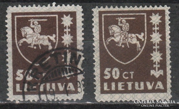 Litvánia 0029 Mi  416 I - II      9,50 Euró