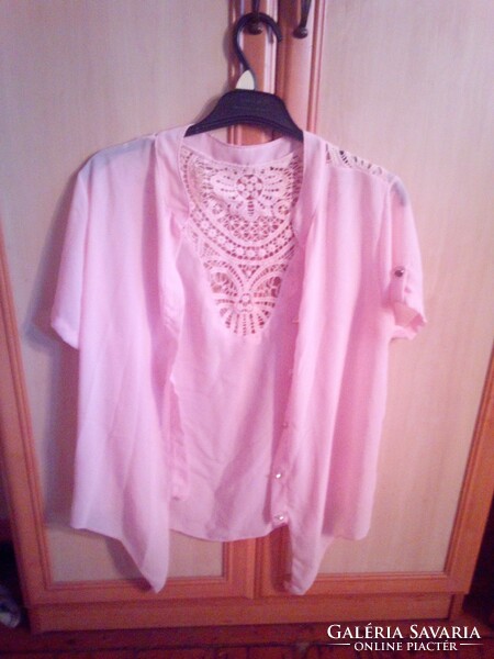Pink shirt, size S. New condition