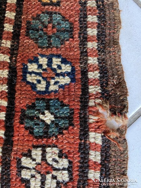 Antique Caucasian Kazakh carpet 255x146