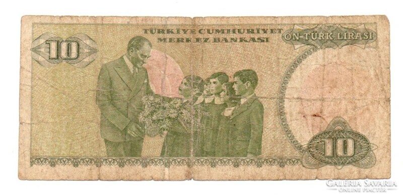 10 Lira 1970 Turkey