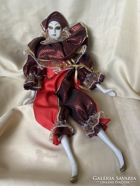 Venetian carnival doll