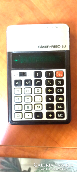 Silver reed 8j Japanese calculator from 1976-77