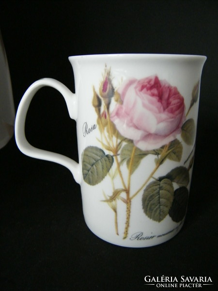 English rose Roy Kirkham porcelain mug