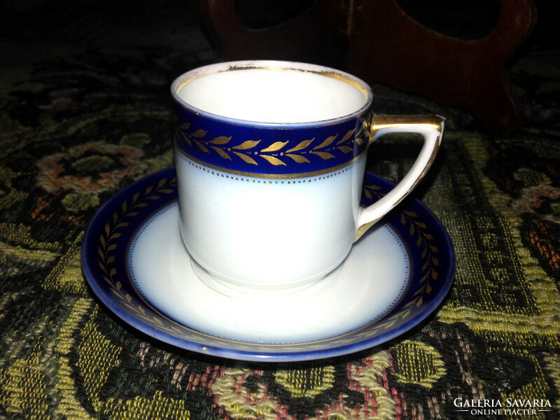 Antique empire marked coffee cup + base - art&decoration