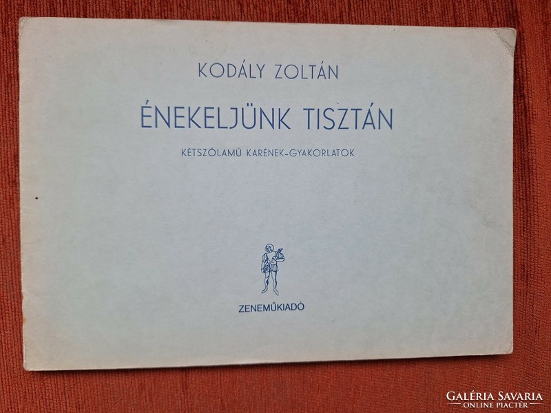 Zolta Kodály let's sing clearly two-part karen exercises