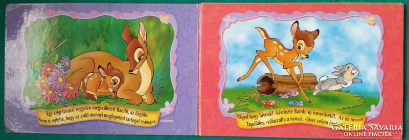 'Walt disney: bambi - disney classics > children's and youth literature > leporello