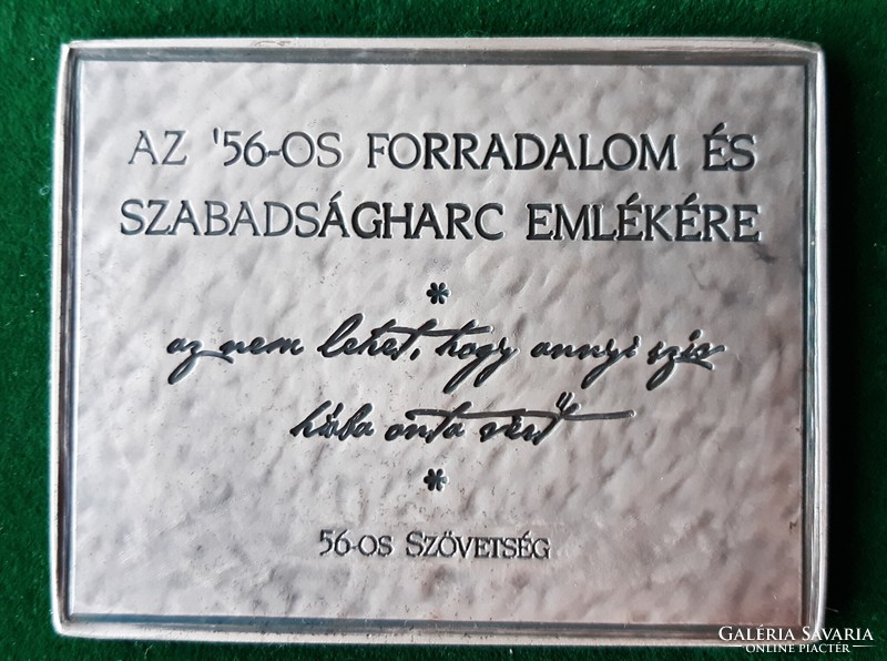 Róbert Csíkszentmihályi: in memory of the '56 revolution and freedom struggle, '56 association