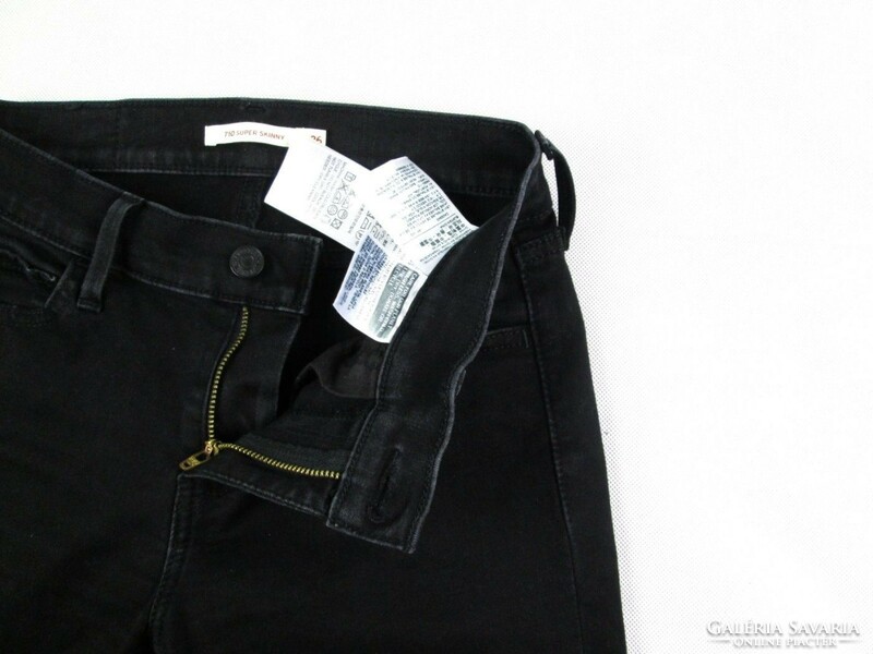 EREDETI LEVIS 710 SUPER SKINNY (W26 / L30) NŐI SZTRECCSES FARMERNADRÁG