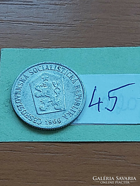 Czechoslovakia 10 haleru 1966 alu. 45